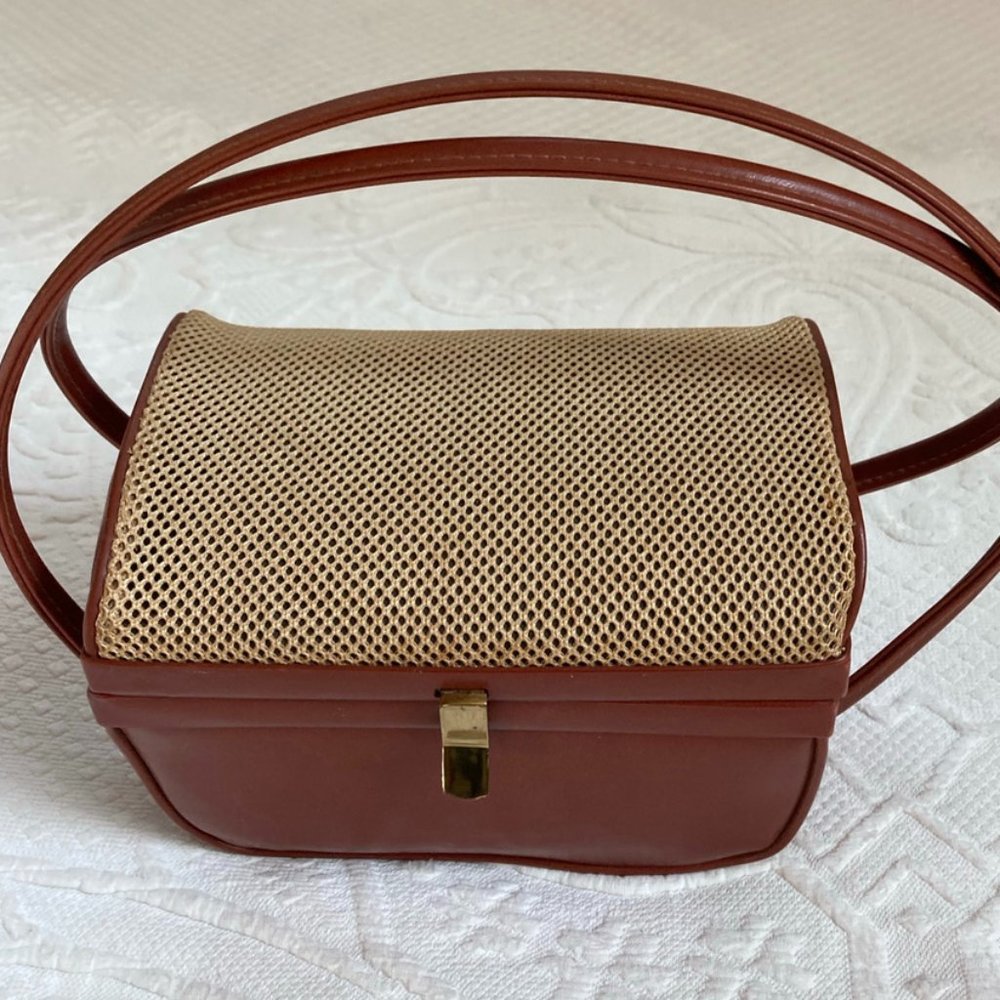 vintage 60s box bag